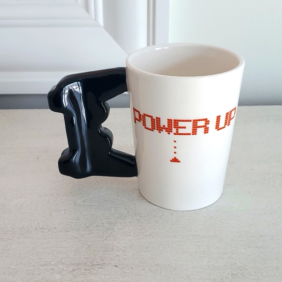 Dave And Buster’s Power Up Mug Gamer Coffee Cup Game Controller Handle Novelty - Picture 3 of 6